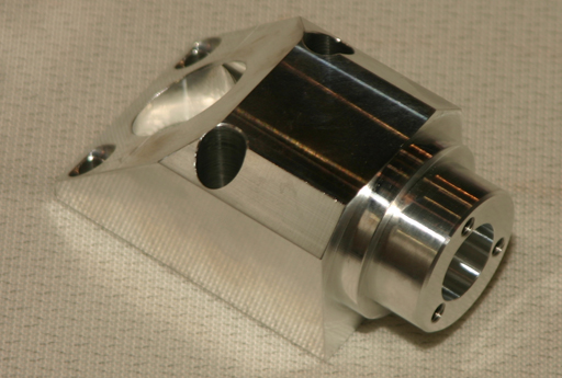 CNC machined trunnion